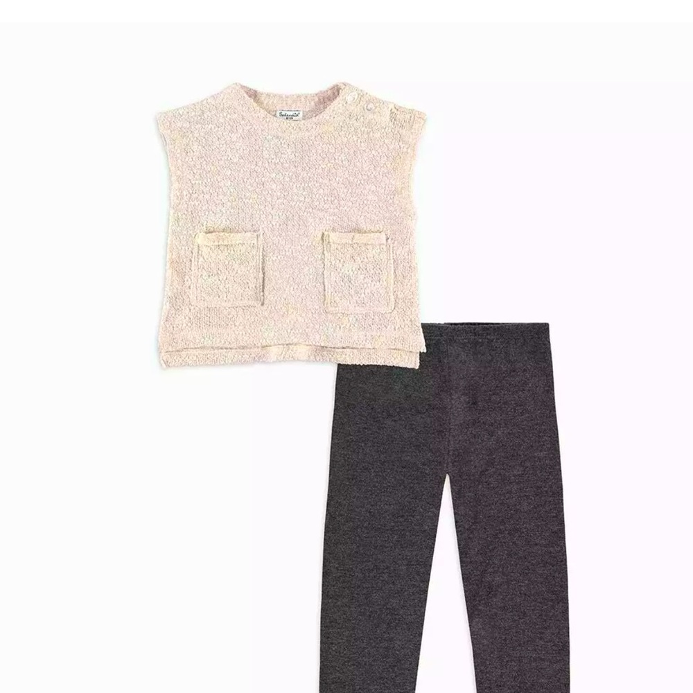Splendid loose fit Pockets sweater & legging set